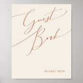 Désert de Whimsical | Symbole du livre d'or beige (Devant)