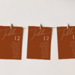 Désert de Whimsical | Tableau des numéros de table<br><div class="desc">Ce désert fantaisiste | teracotta table number chart est parfait pour votre simple rustique western beige et terre cuite mariage. La palette de couleurs de saumons neutres est vintage au sud-ouest avec une touche rétro moderne. Le script est une délicate calligraphie minimaliste manuscrite qui est assez élégant et romantique. Le...</div>