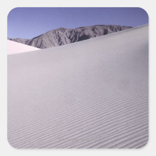 Desert, Death Valley National Park, Californië Vierkante Sticker