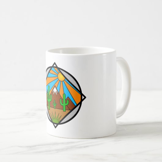 Desert Design Mug (Devant droit)