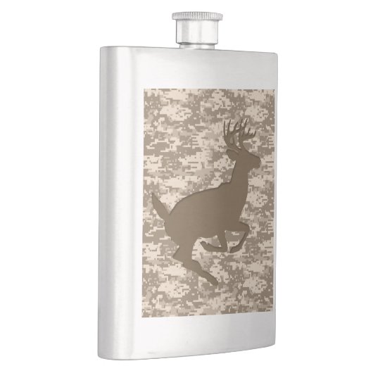 Desert Digital Camouflage Deer Camo Pattern Flacon (Rechts)