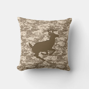 Desert Digital Camouflage Deer Camo Pattern Kussen
