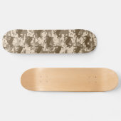 Desert Digital Camouflage Deer Camo Pattern Skateboard (Horizontaal)