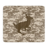 Desert Digital Camouflage Deer Camo Pattern Snijplank (Voorkant)