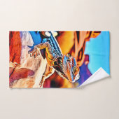 Desert Dragon Lizard Design (Serviette à main)