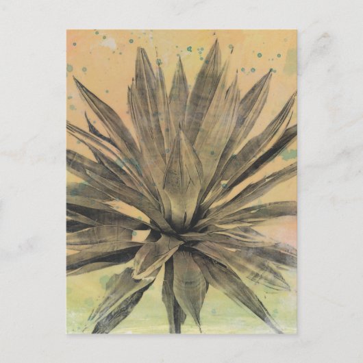 Desert Dreams | Groen Plant Briefkaart (Voorkant)