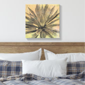 Desert Dreams | Groen Plant Canvas Afdruk (Insitu (Slaapkamer))