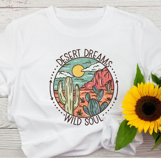 Desert Dreams T-shirt voor dames
