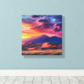 Desert Dreamscape Canvas Afdruk (Insitu (Houten vloer))