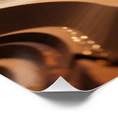 Desert Dunes Art Poster (Coin)