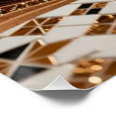 Desert Dunes Art Poster (Coin)