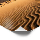 Desert Dunes Art Poster (Coin)