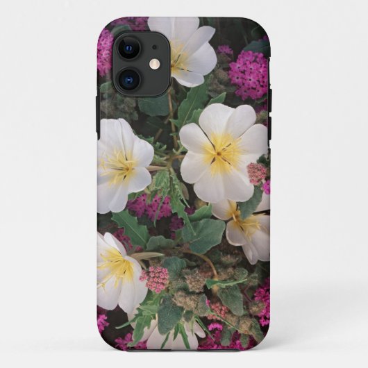 Desert Evening Primrose en Desert Sand Verbena Case-Mate iPhone Case (Achterkant)