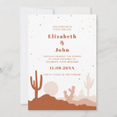 DESERT Faire-part de mariage (Devant)