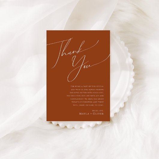 Désert fantaisiste | Carte de remerciement pour ta