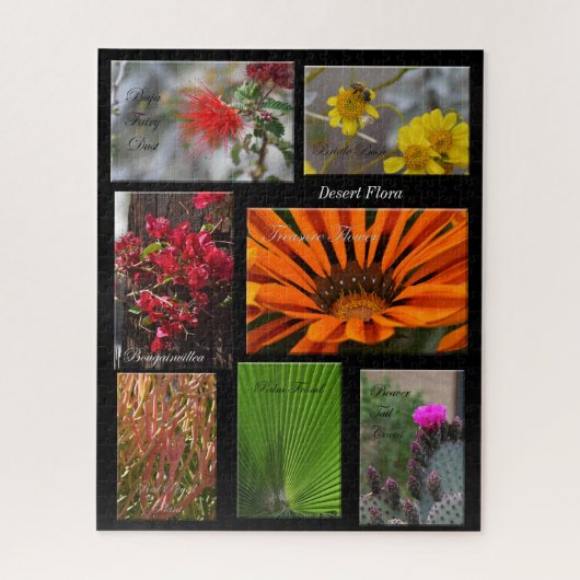 Desert Flora Puzzle Legpuzzel (Verticaal)