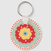 Desert Flower Sleutelhanger (Achterkant)