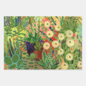 Desert Garden Wrapping Paper Flat Sheet Set van 3 (Voorkant 2)