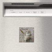 Desert Ground Eekhoorn Dier Motivatie Magneet (Insitu (Vaatwasser))