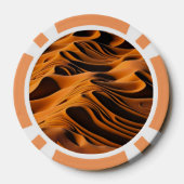 Desert Harmony Poker Chips (Achterkant)