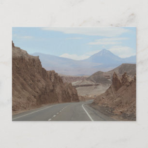Desert Highway, Atacama woestijn, Chili Briefkaart