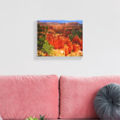 Desert Hoodoos Stretted Canvas Impression (Insitu(Salon))