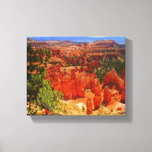 Desert Hoodoos Stretted Canvas Impression (Recto)