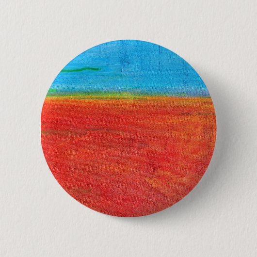 Desert Horizon Beach Sky Sand Abstract Ronde Button 5,7 Cm (Voorkant)