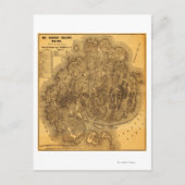 Desert IslandPanoramaMap Briefkaart (Voorkant)