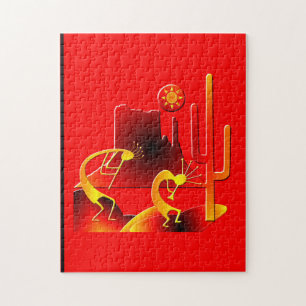 Desert Kokopelli Legpuzzel