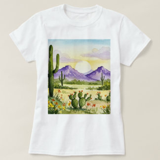 Desert landscape t-shirt