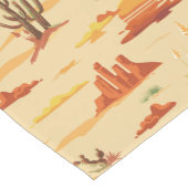 Desert Landschap Arizona Patroon Medium Tafelloper (Hoek)