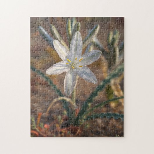 Desert Lily Wildbloblobloemen Legpuzzel (Verticaal)