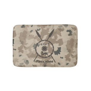 Desert Maccabee Shield and Spears Badmat