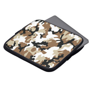Desert Militaire Camo Laptop Sleeve