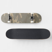 Desert Military Camouflage Pattern Skateboard (Horizontaal)