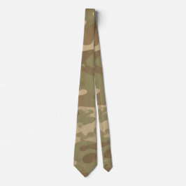 Desert Military Camouflage Pattern Stropdas