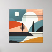 Desert Mirage Canvas Afdruk (Voorkant)