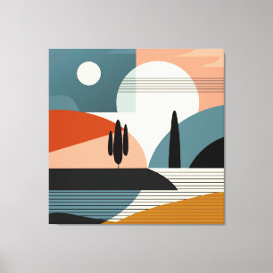 Desert Mirage Canvas Afdruk
