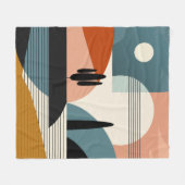 Desert Mirage Fleece Deken (Voorkant (Horizontaal))