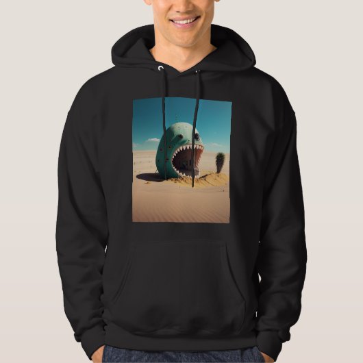 Desert monster house hoodie (Voorkant)