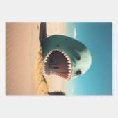 Desert monster house inpakpapier vel (Voorkant)