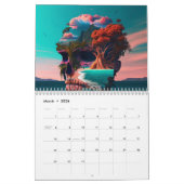 Desert monster house kalender (Mar 2026)
