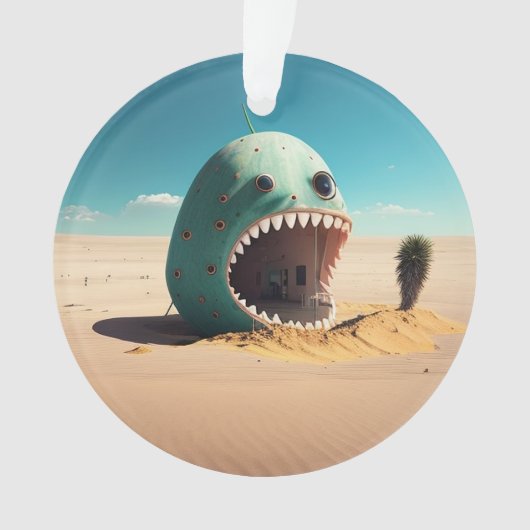 Desert monster house ornament (voorkant)