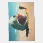 Desert monster house theedoek (Verticaal)