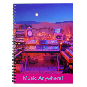 Desert Music Studio Notitieboek