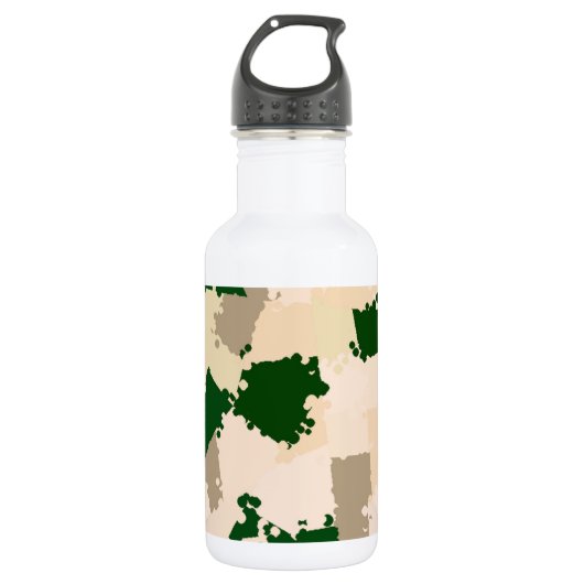 Desert Oasis Camo Waterfles (Voorkant)
