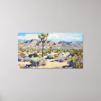 Desert Oasis Canvas Afdruk