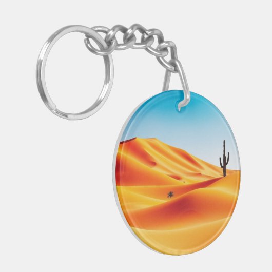 Desert Oasis Keychain (Voorkant Links)