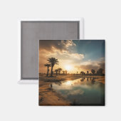 Desert Oasis Magneet (Voorkant / Achterkant)